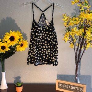 Daisy Patterned Tank Top